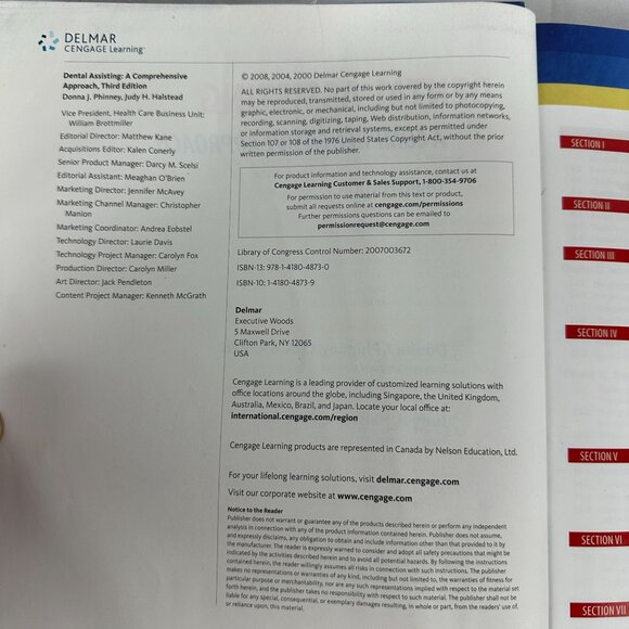 Dental Assisting: A Comprehensive Approach Third Edition By Donna J. Phinney - Picture 3 of 4